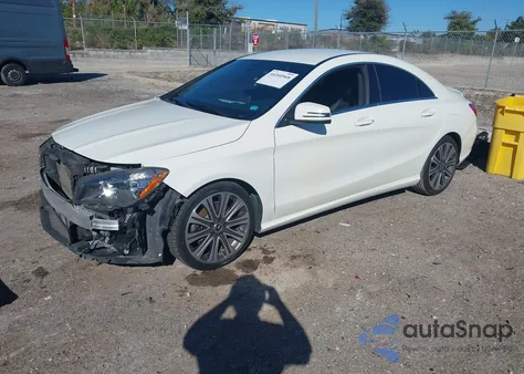2018 Mercedes-Benz Cla 250 z USA, uszkodzony, nr VIN WDDSJ4EB0JN619408